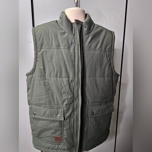 Men's Green Outdoor Jacket Xl New With Tags Polyester